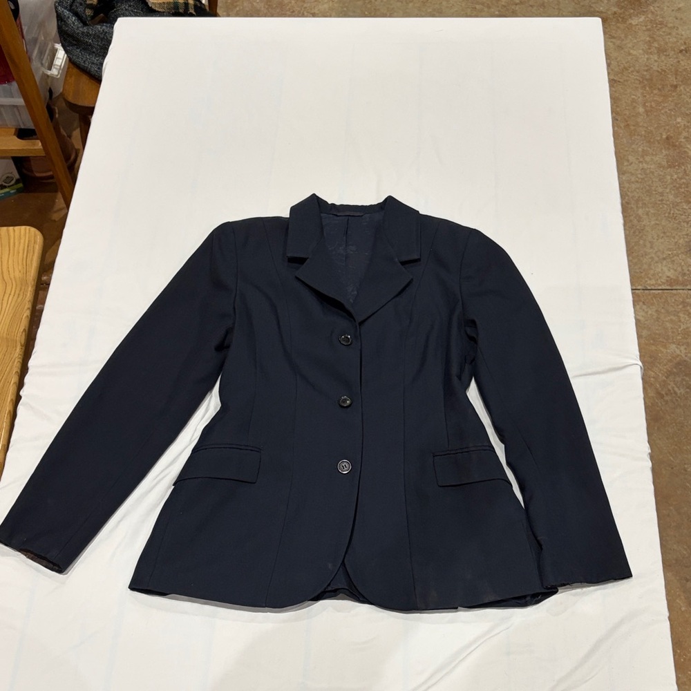Beaufort Navy Women's Riding Hunt Show Coat 14 long